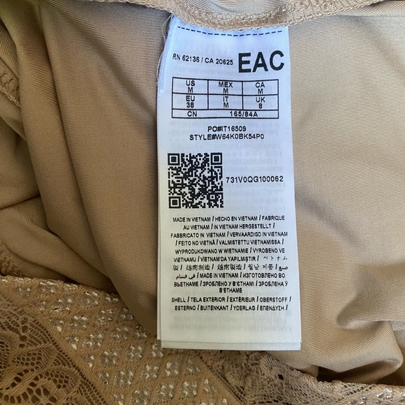 🌸GUESS🌸 bodycon nude sleeveless lace dress - Picture 10 of 12